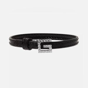 GUCCI Patent Leather ‘G’ Bracelet